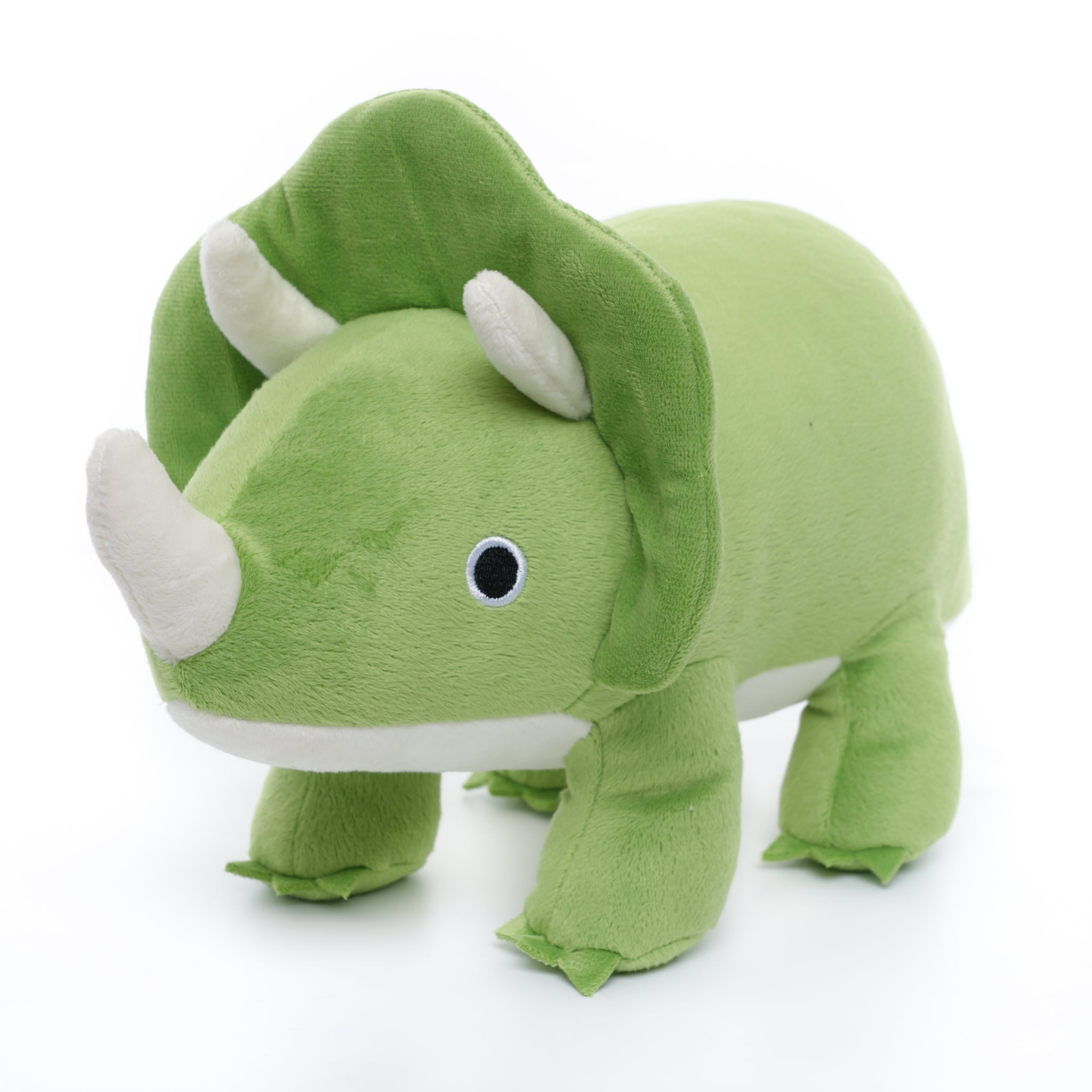 Green Friendly Triceratops