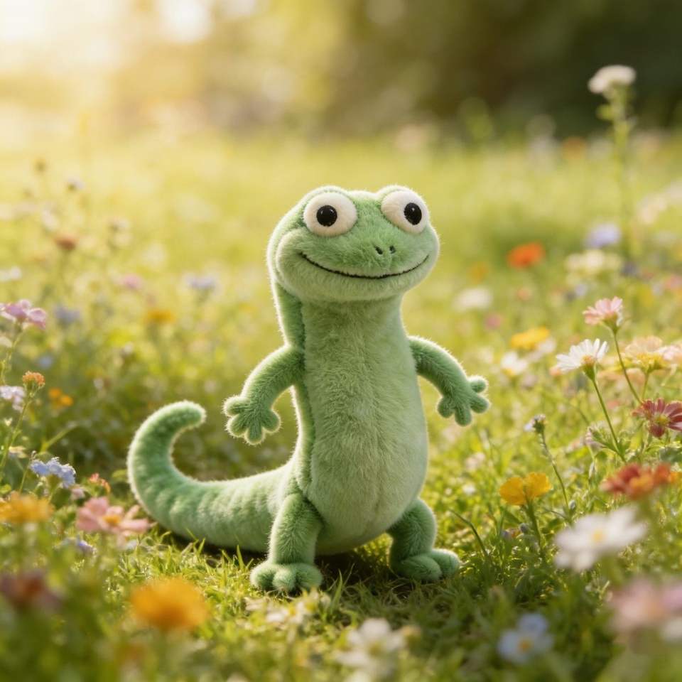 Emerald Cute Lizzar