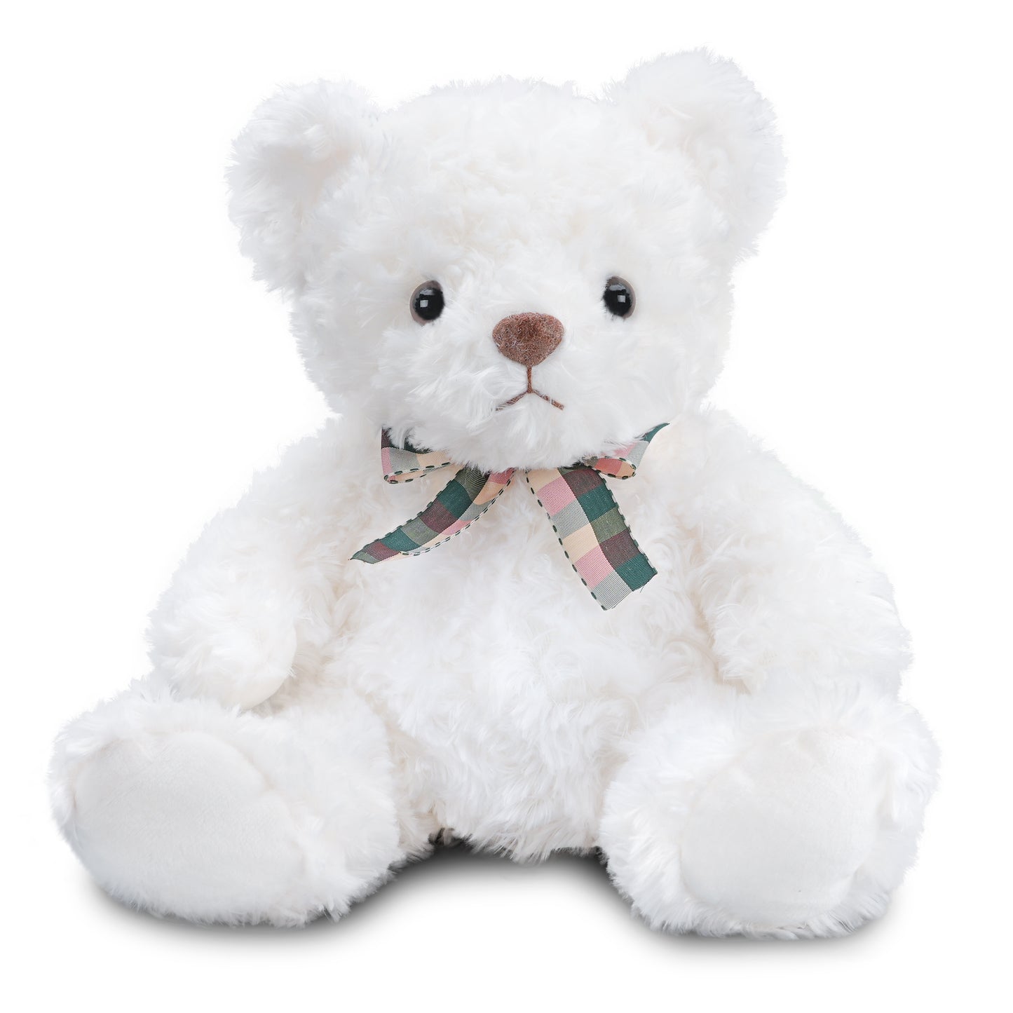 Adorable White Plush Bear