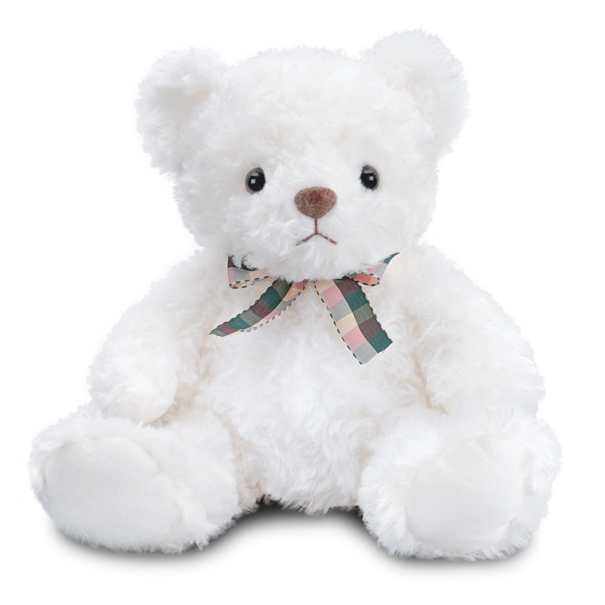 Adorable White Plush Bear