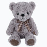 Adorable Grey Plush Bear