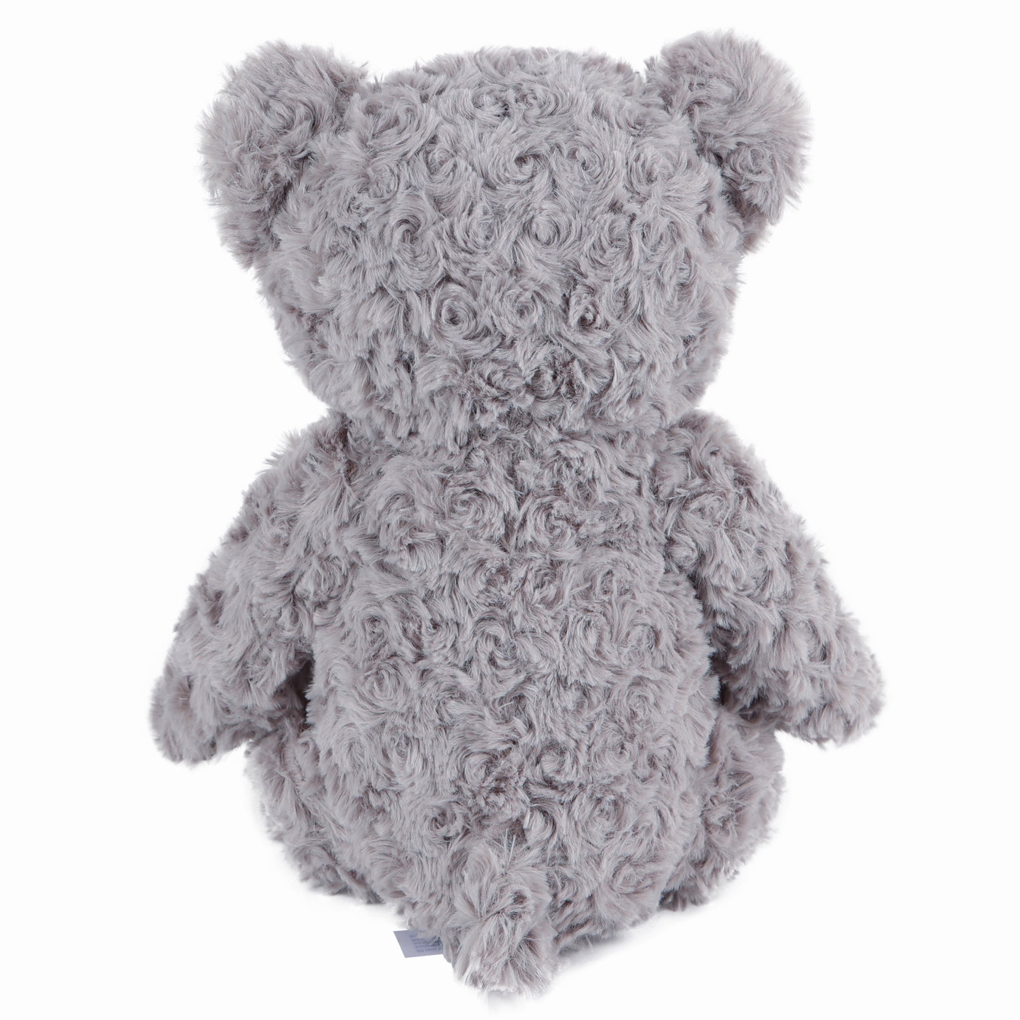 Adorable Grey Plush Bear