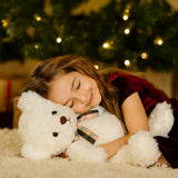 Adorable White Plush Bear